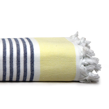 Hammam Towel (Yarn Dyed) – Yellow