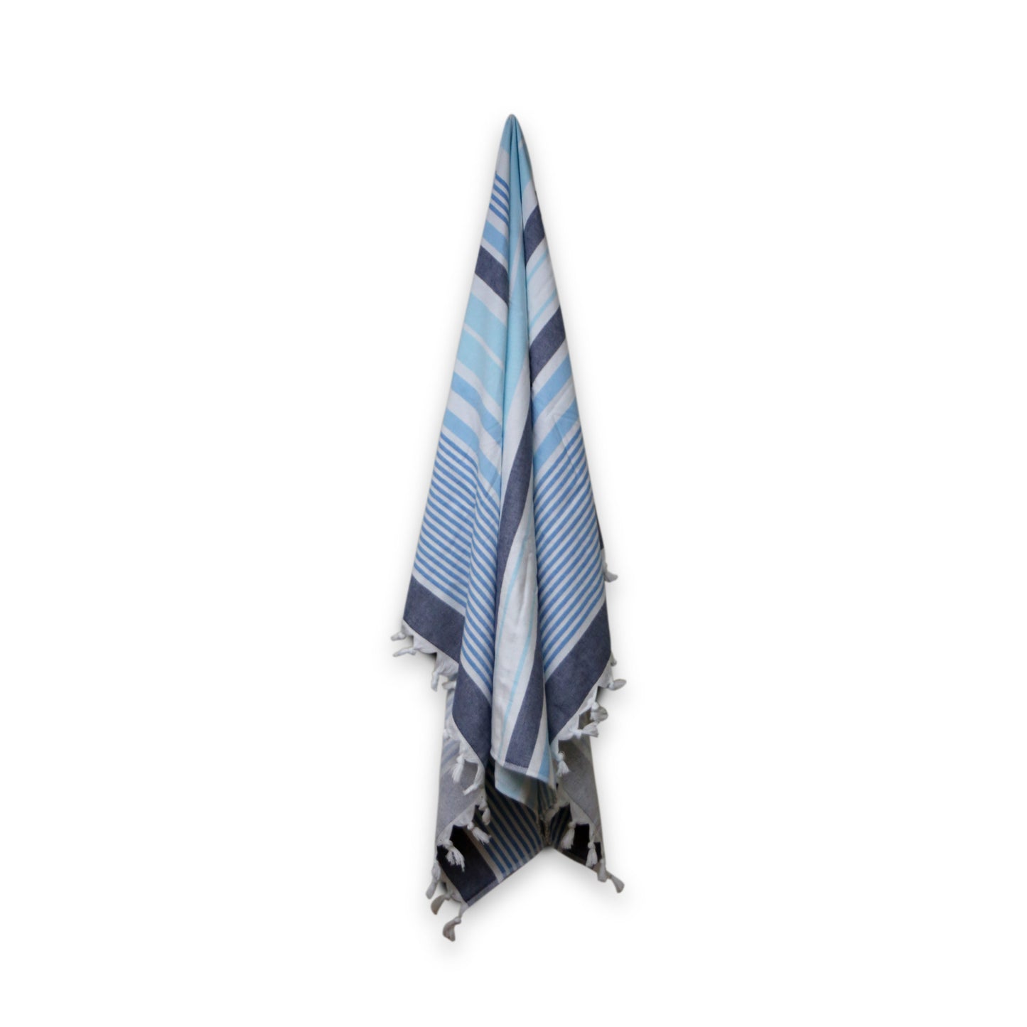 Hammam Towel (Yarn Dyed) – Blue