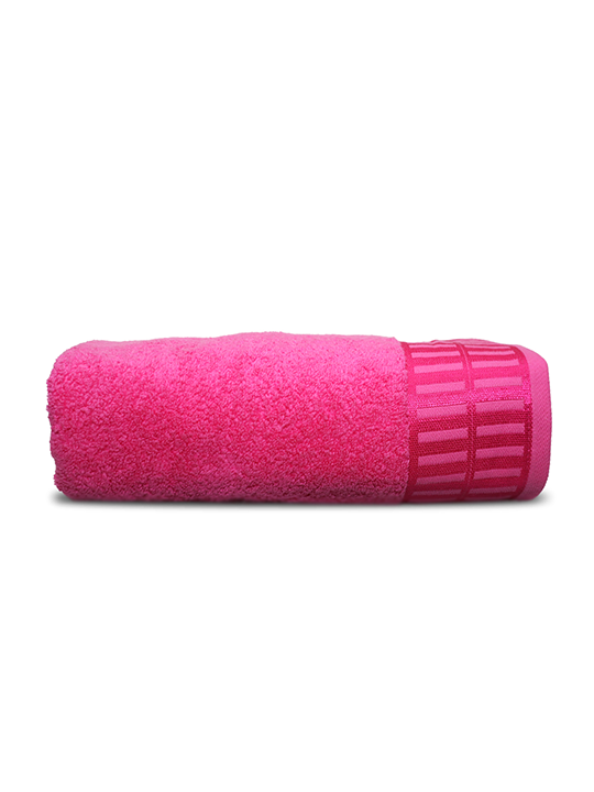 Fushia Bath Towel Fancy