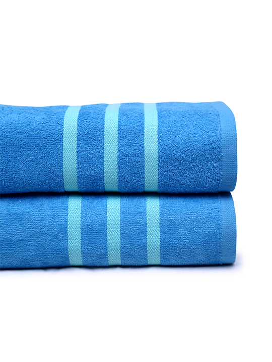 Turquoise | 02 Piece  Bath Towels
