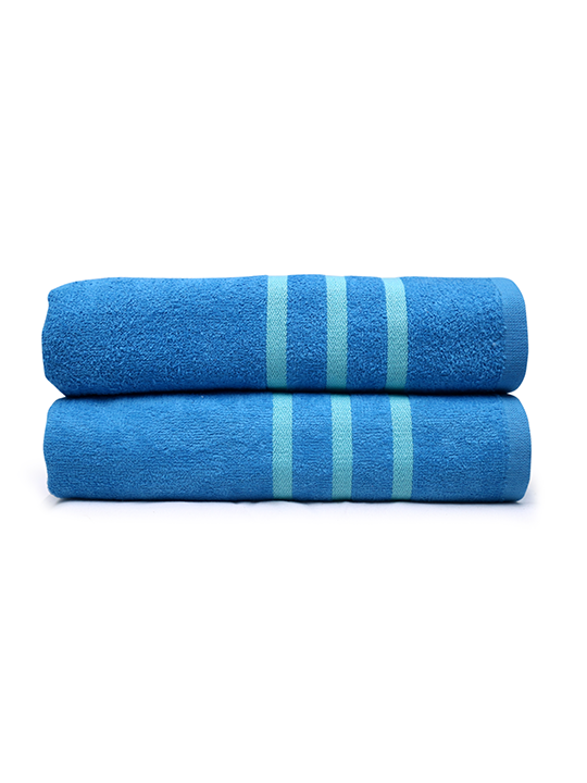 Turquoise | 02 Piece  Bath Towels