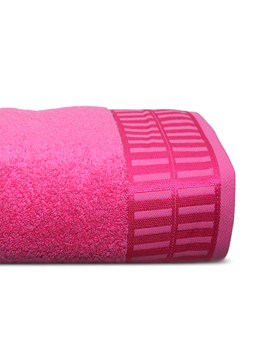 Fushia Bath Towel Fancy