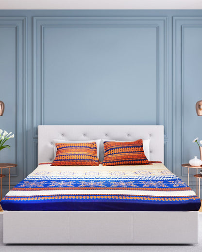 King Flat with Two Pillow Case & Plus Packing