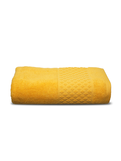 Yellow Bath Towel Fancy