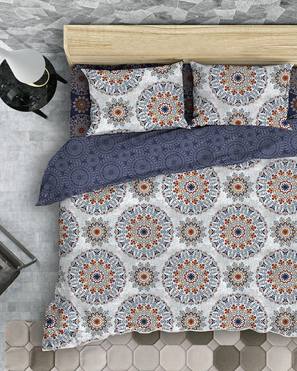 King Quilt Cover Set (Mandala)