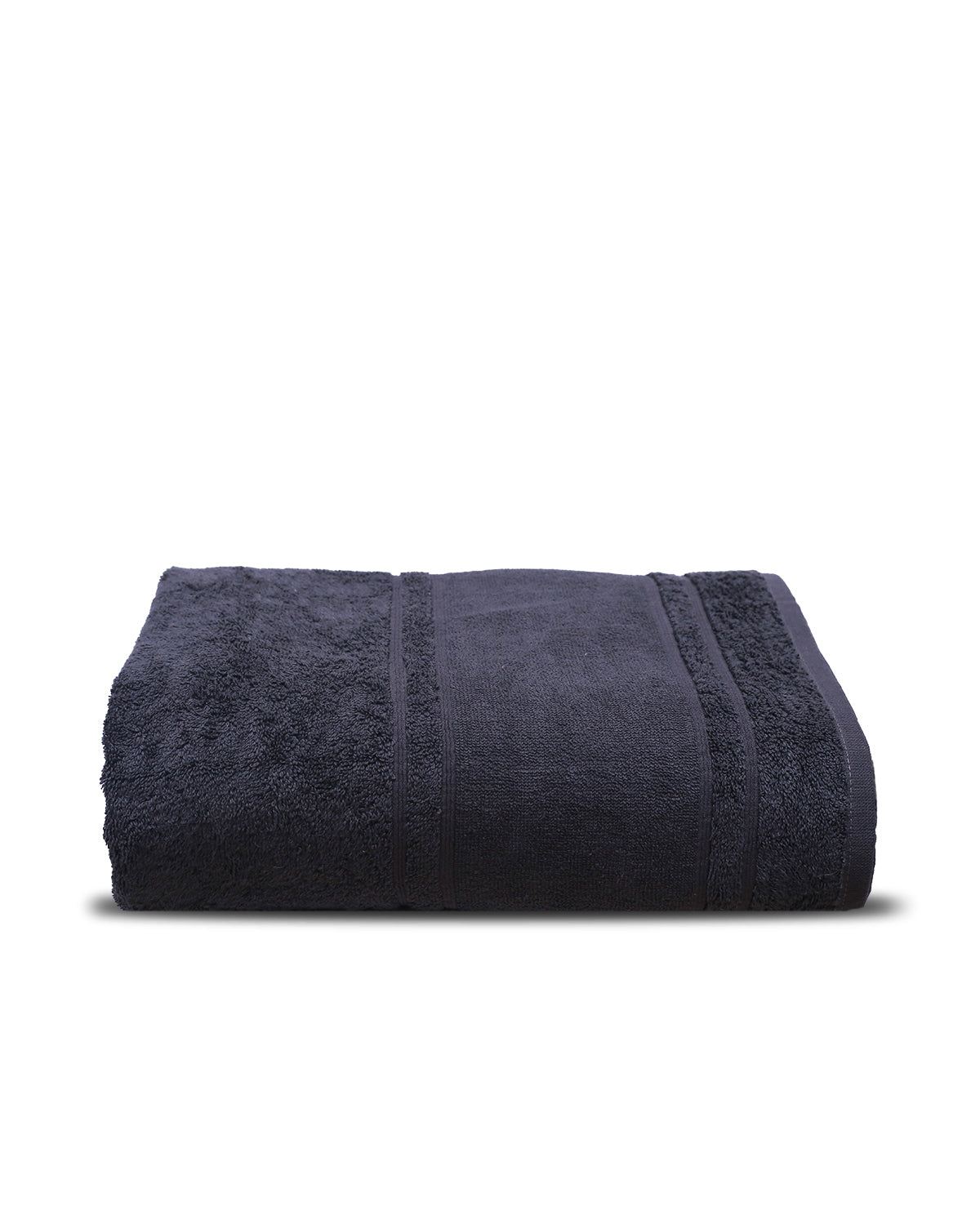 Single Bath Sheet Fancy Charcoal