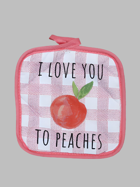 Pot Holder (Peach)