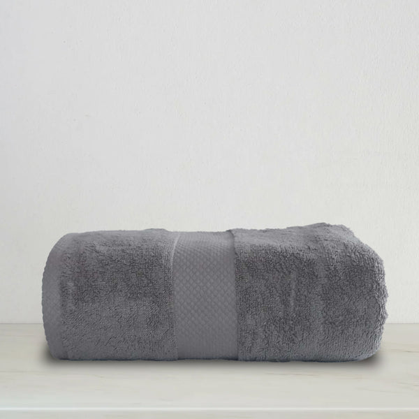 Grey Bath Sheet Fancy