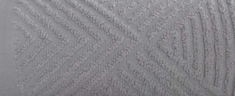 Silver Bath Towel Jacquard