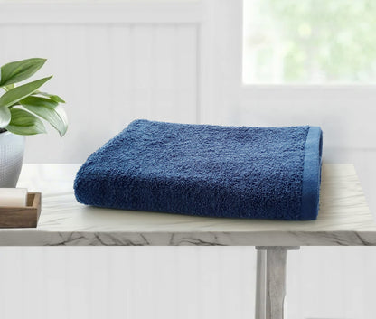 Bath Towel Pile to Pile Navy