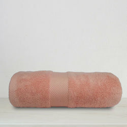 Peach Bath Towel Zero Twist