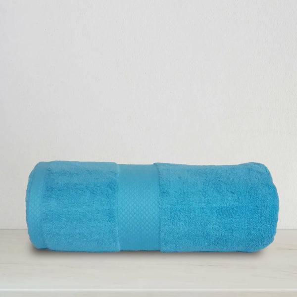 Ocean Blue Bath Towel Zero Twist