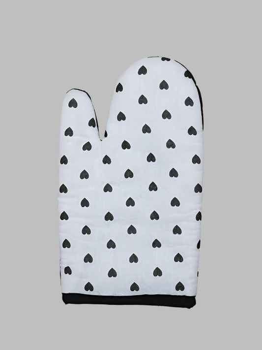 Oven Mitt (Love Black)