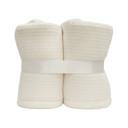 Off White – Turban Towel Set (Pack of 2)