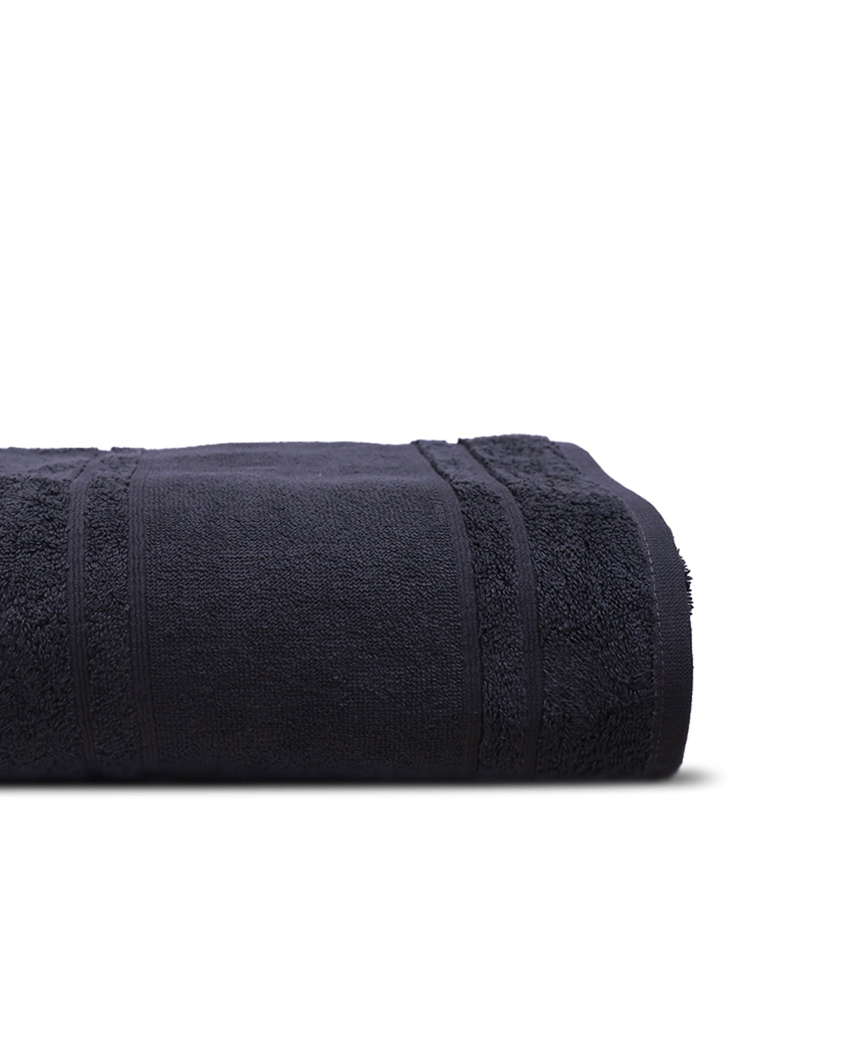 Single Bath Sheet Fancy Charcoal