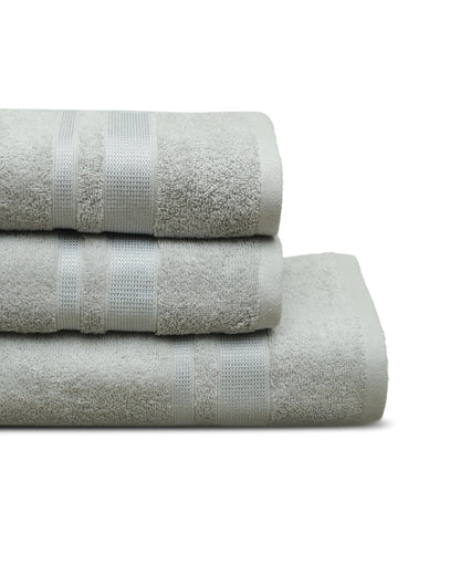 Fancy Towels 3pc Set (Grey)
