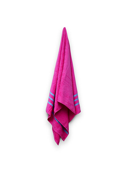 Fushia Bath Towel (Pack of 2)