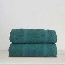 Bath Towel Set Green (Pk of 2)