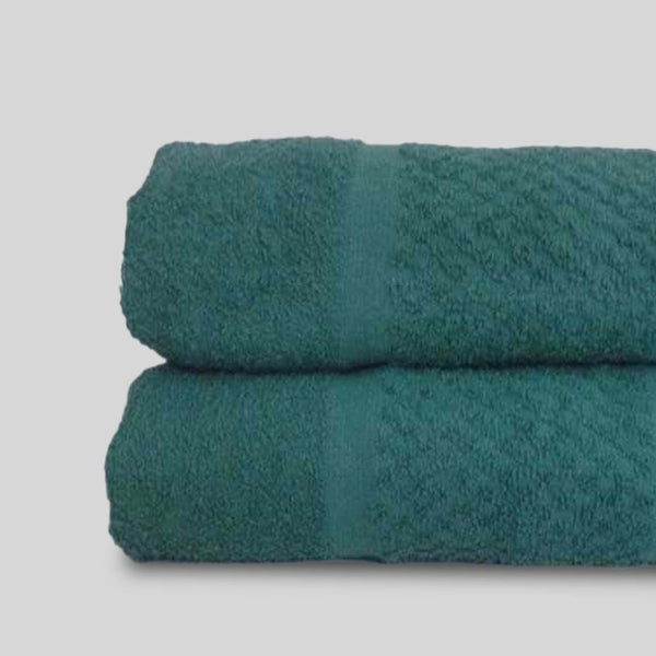 Bath Towel Set Green (Pk of 2)