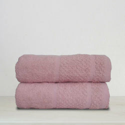 Bath Towel Set Pink (Pk of 2)