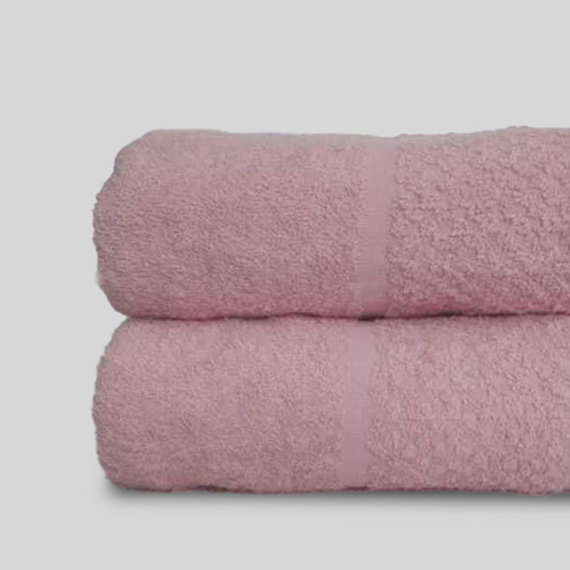 Bath Towel Set Pink (Pk of 2)