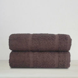 Bath Towel Set Brown (Pk of 2)