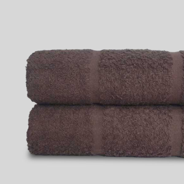 Bath Towel Set Brown (Pk of 2)