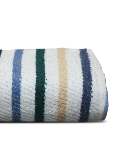 Stripe Navy Bath Towel