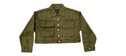 Utility Style Jacket - Nutmeg