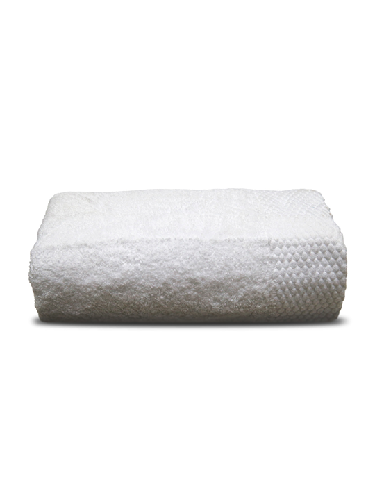 Hand Towel Fancy (White)