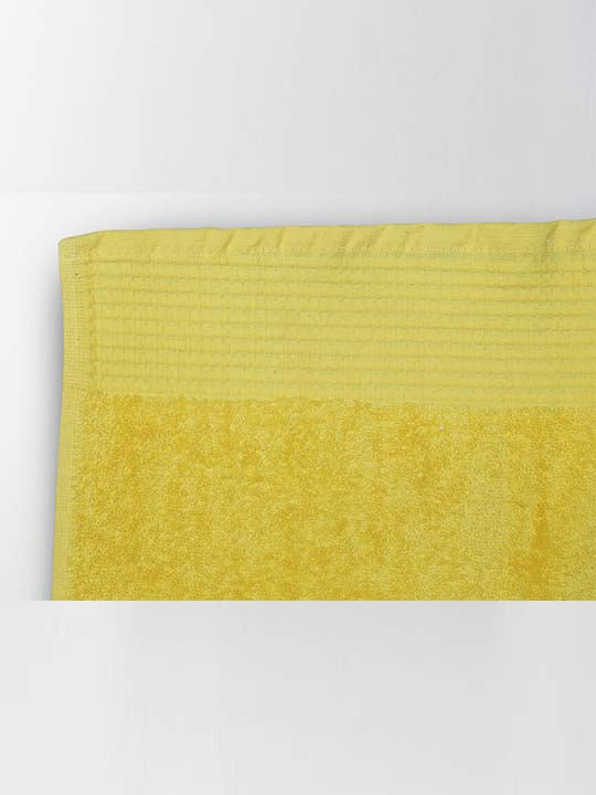 Yellow - 2-Piece Hand Towel Set