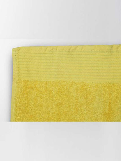 Yellow - 2-Piece Hand Towel Set