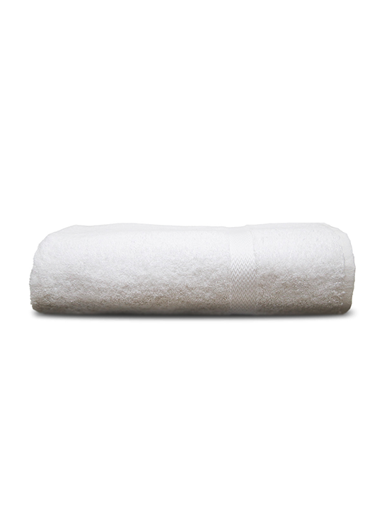 Bath Towel Fancy (White)