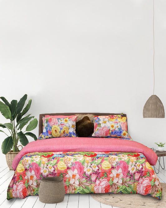 King Quilt Cover Set (Florita)