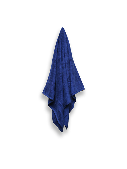 M-Blue Bath Towel Fancy
