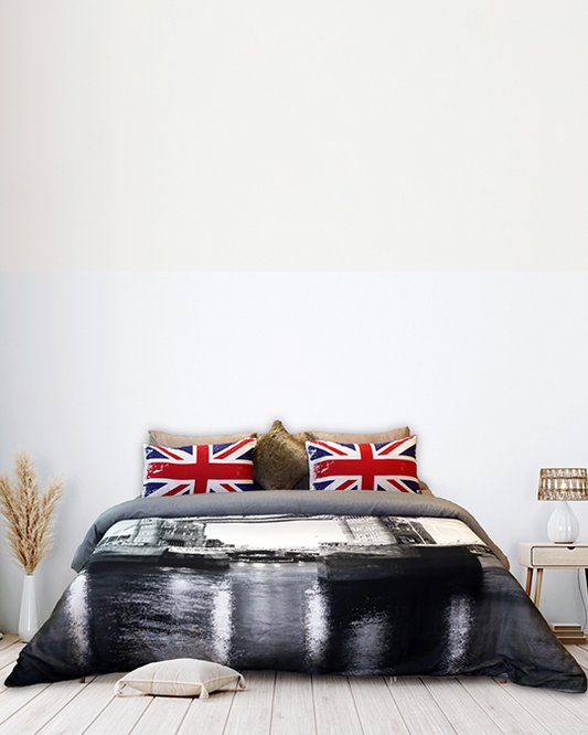 King Quilt Cover Set (London Bridge)