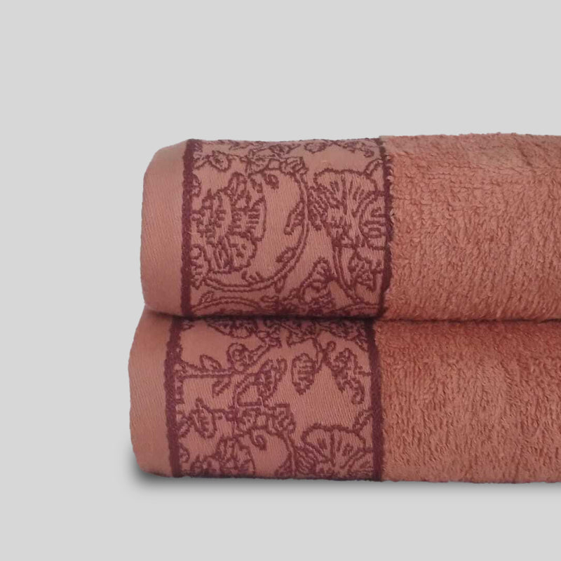 Terracotta Hand Towel Set Fancy (Pk of 2)