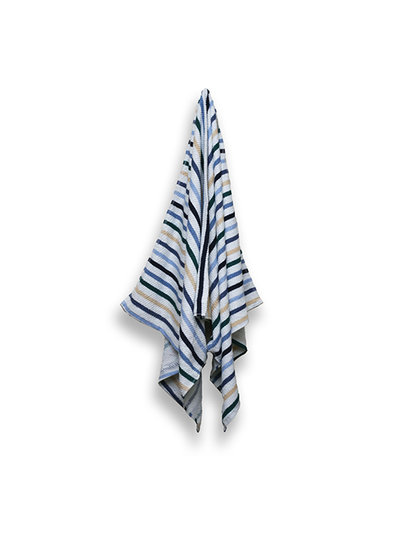 Stripe Navy Bath Towel
