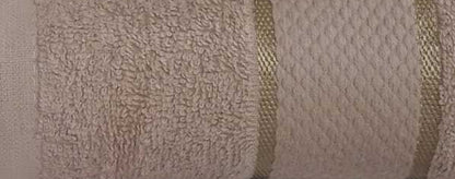 Beige Towel Set Fancy (Pk of 2)