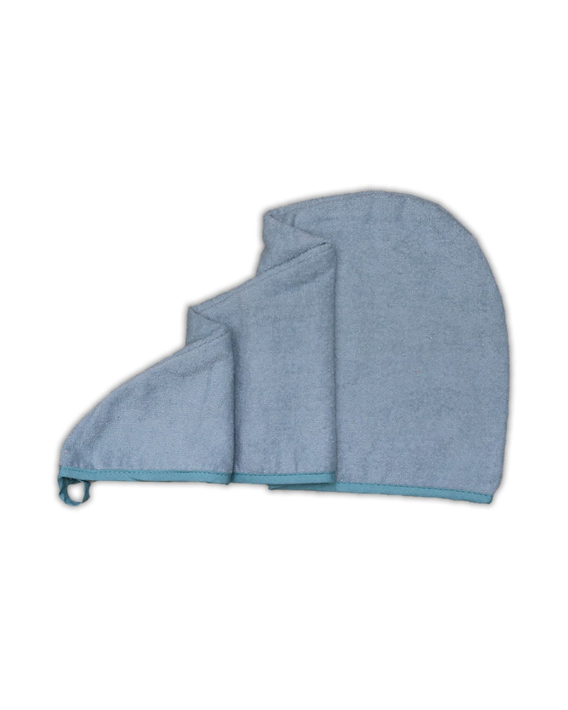 Turban Towel (2 Piece Pack Set) Light Aqua
