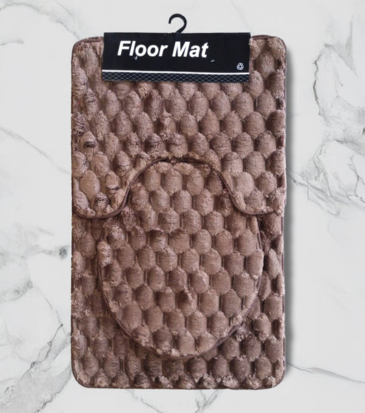 Choco - Rainbow Bath Mat Set | 3-Piece