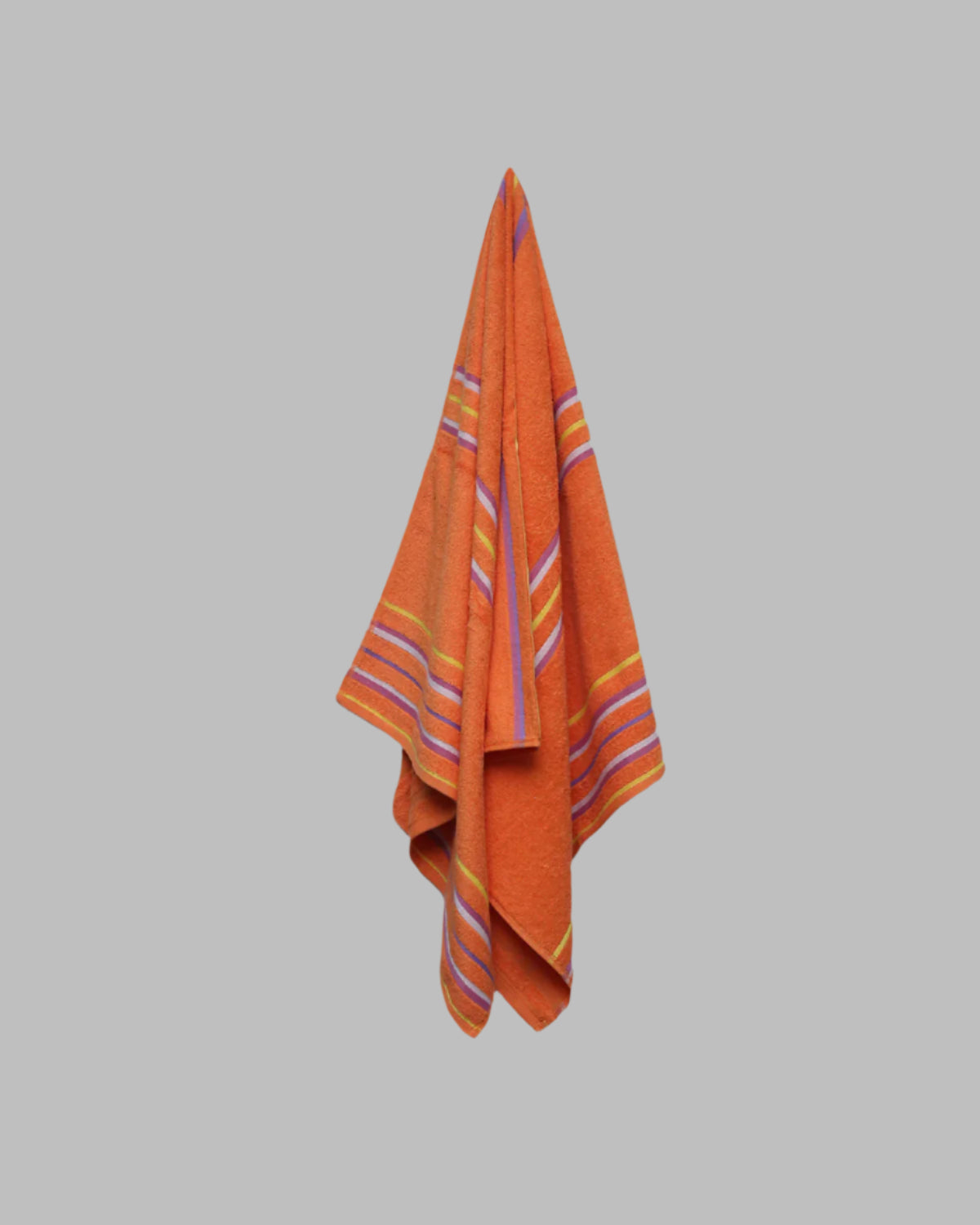 Orange | Stripes | 1 Piece Bath Towel | TB1FOR