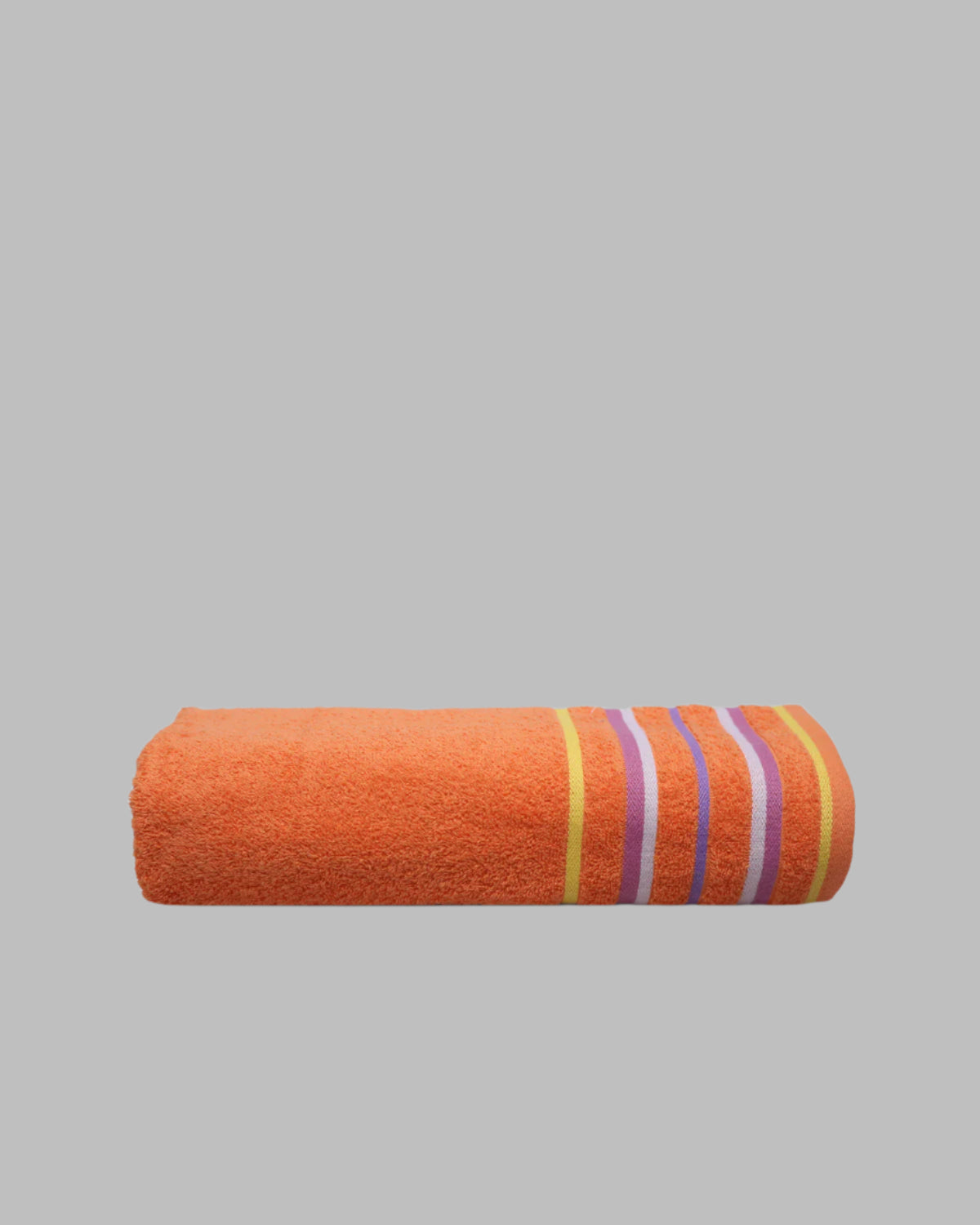 Orange | Stripes | 1 Piece Bath Towel | TB1FOR