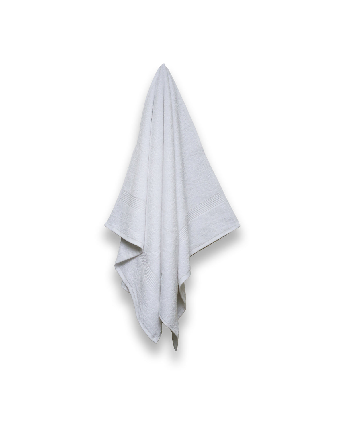 Two Pieces Towel Set (White)