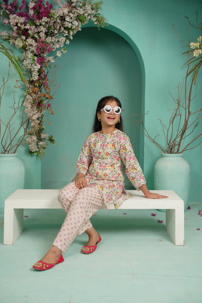 Floriva | HL Lawn Suit 2 Pieces Stitched | Kids