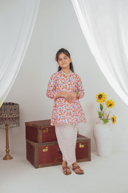 Daisica | HL Lawn Suit 2 Pieces Stitched | Kids
