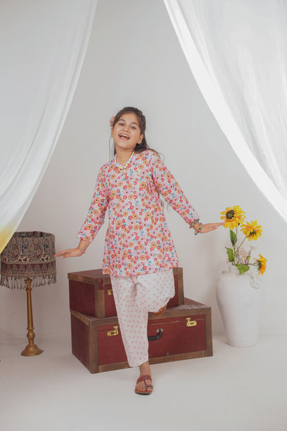 Daisica | HL Lawn Suit 2 Pieces Stitched | Kids