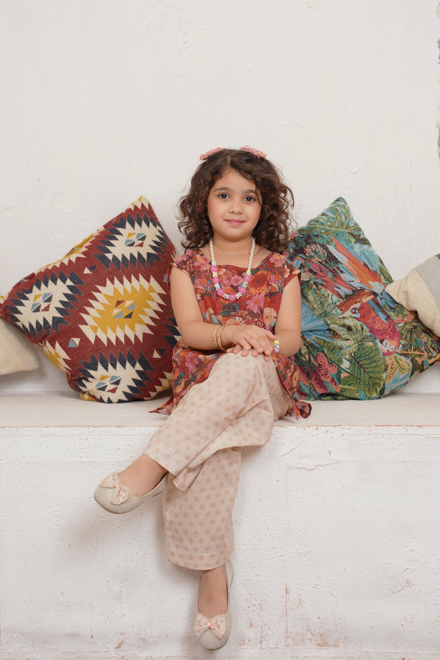 Noorzaar | HL Lawn Suit 2 Pieces Stitched | Kids