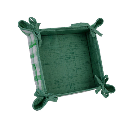 Green – 6 Pcs Kitchen Basket Set  | 100% Cotton