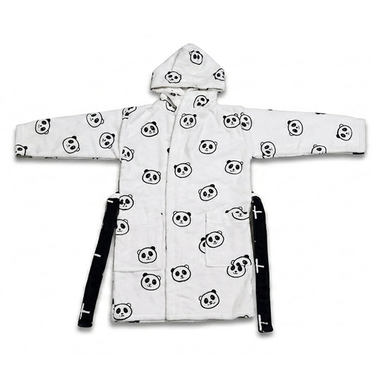 Baby Bathrobe (Printed) – Panda (75 × 75 cm)